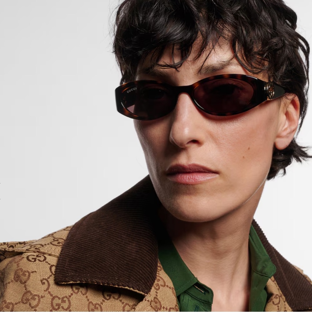 Gucci Oval Sunglasses